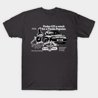 FORD FIESTA - 80s advert T-Shirt